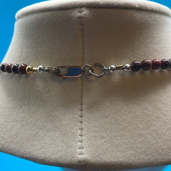 Gemstones a la necklace. - Picture 4 of 4